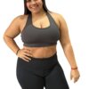 Top en Lycra olímpico gris