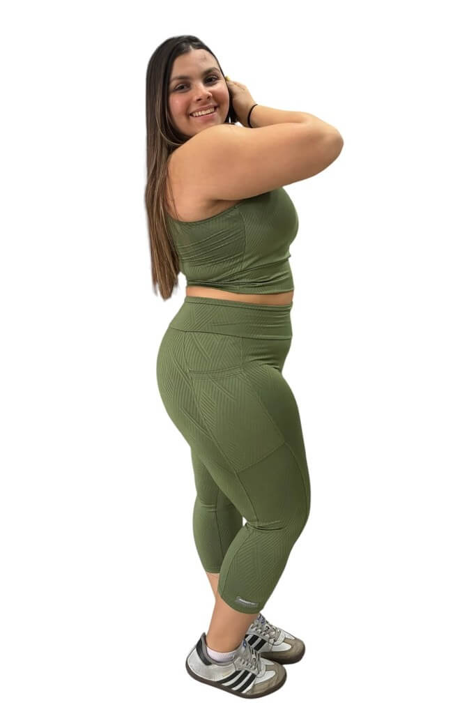 Pescadora en Lycra fantasía rombos - Imagen 3