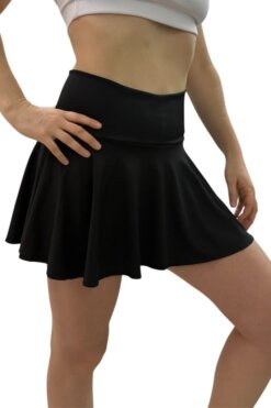 Pollera en Lycra con short bolsillos