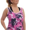 Musculosa Batik texturada