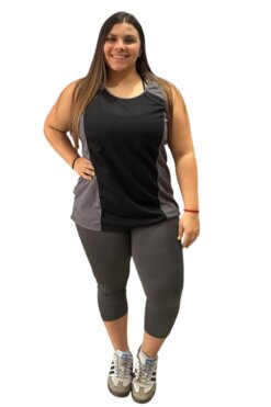 Musculosa en Poliéster combinada
