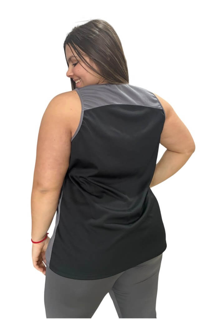 Musculosa en Poliéster combinada - Imagen 3