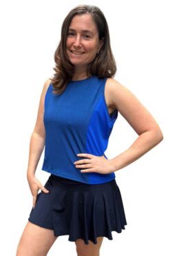 Musculosa en Lycra mesh