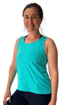 Musculosa en Lycra mesh