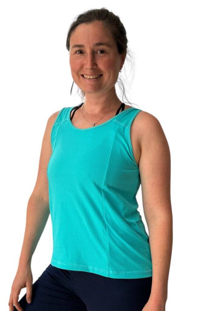 Musculosa en Lycra mesh