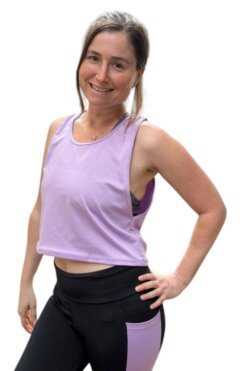 Sudadera en mesh aireado