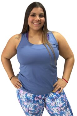 Musculosa en Lycra liviana