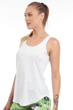 Musculosa larga en Lycra mesh aireada