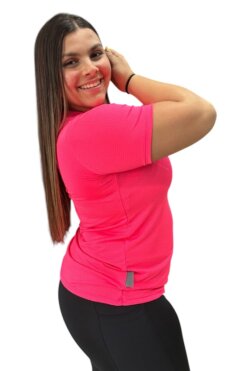 Remera en Lycra mesh aireada Talles Plus