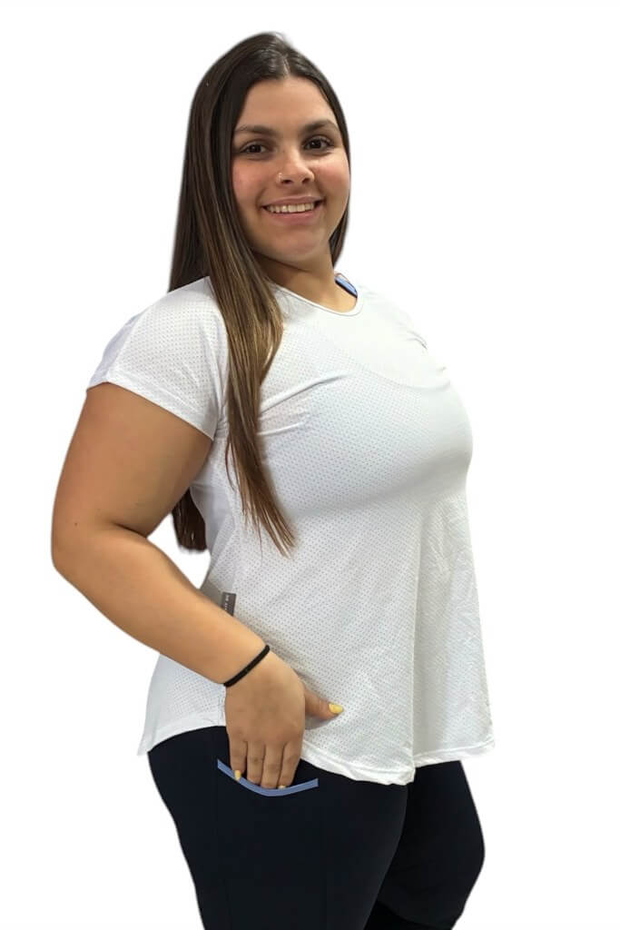 Remera en lycra mesh aireada - Imagen 3