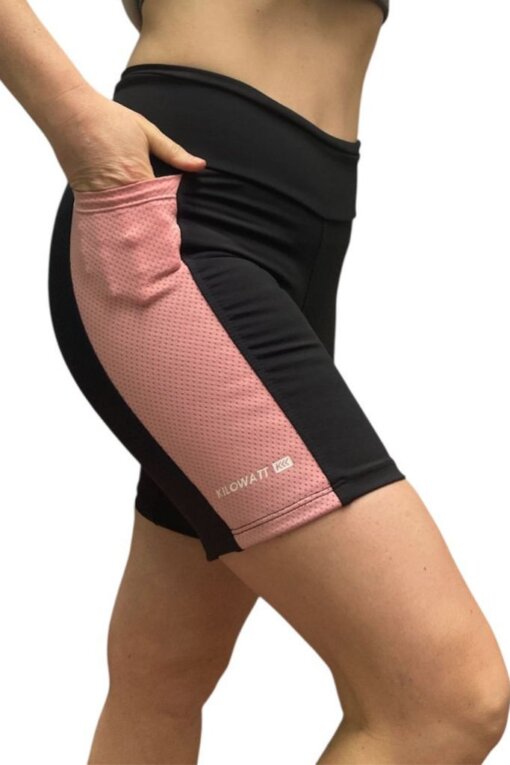 Ciclista en Lycra con bolsillos aireados