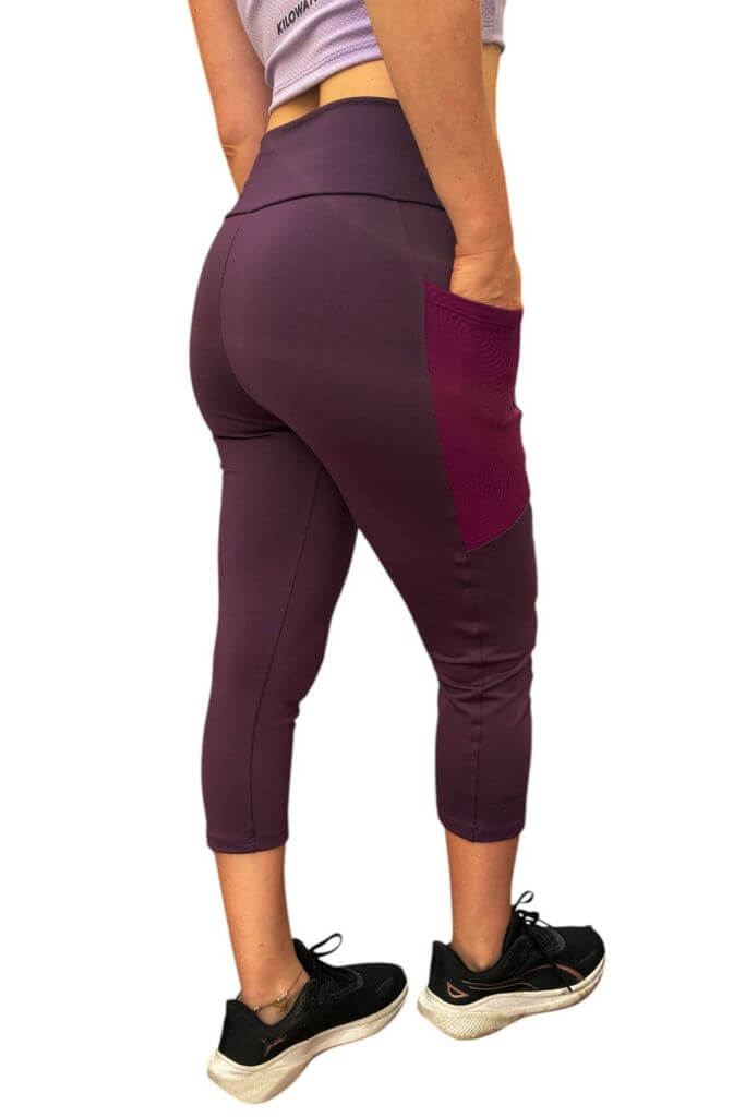 Pescadora en Lycra con bolsillos Uva - Imagen 3