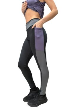Calza en Lycra con bolsillos dry fit