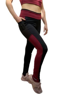 Calza en Lycra con bolsillos calados